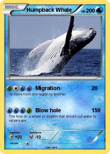 Pokémon Humpback Whale 27 27 - Migration - My Pokemon Card