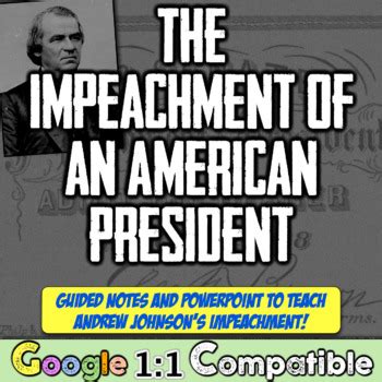 Impeachment of Andrew Johnson: Johnson, Reconstruction, & the ...