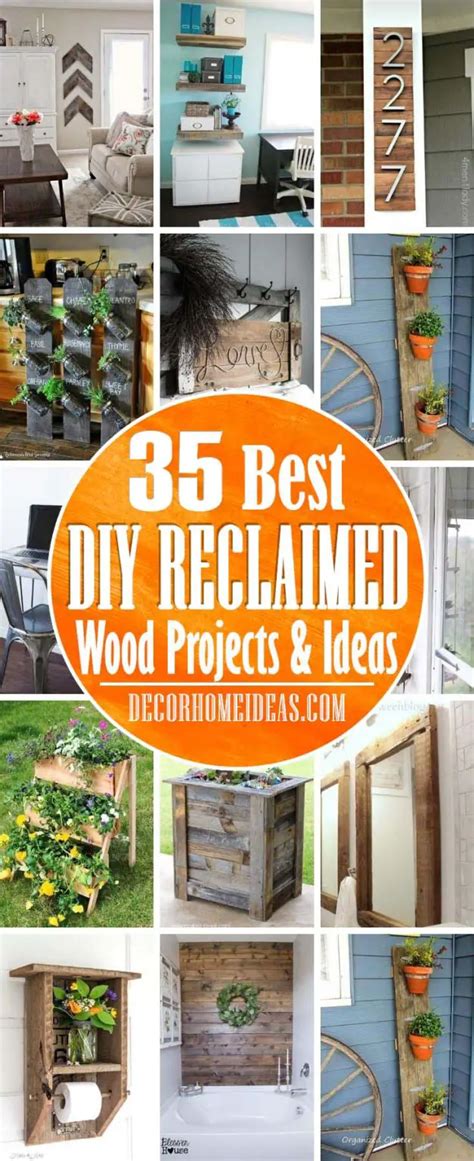 Easy Diy Reclaimed Wood Projects You Can Do Today