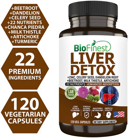 Biofinest Liver Detox Milk Thistle Celery Seed Supplement Ntuc Fairprice