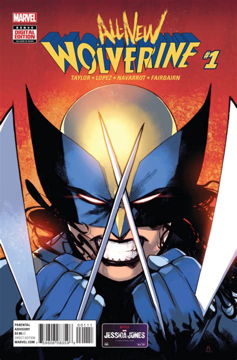 All New Wolverine 1 Issue