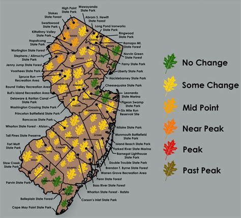 Fall Foliage Colors Are Starting To Pop In N J See Latest Map