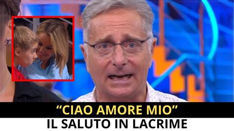 PAOLO BONOLIS IN LACRIME SALUTA LA FIGLIA SILVIA NELL ULTIMA PUNTATA