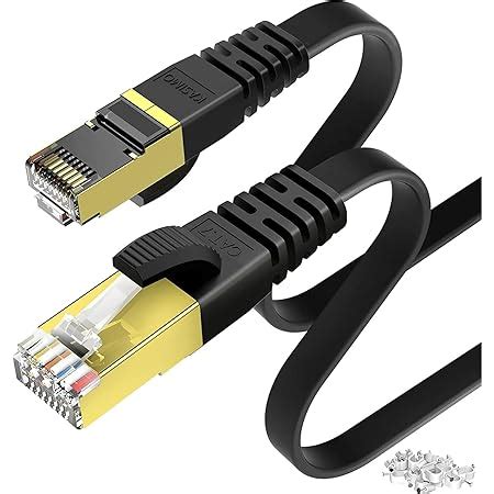 Kasimo Lan Kabel M Netzwerkkabel Cat Kabel Flach Gbits Mhz