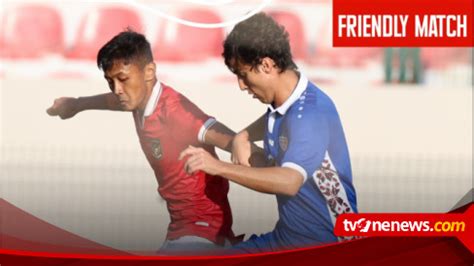 Hasil Timnas Indonesia U 20 Vs Moldova Babak Pertama Garuda Nusantara