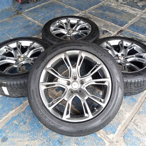 Jual Velg Mobil Racing Cevrolet Ring 20x8 5 Pcd 5x114 Seken Plus Ban