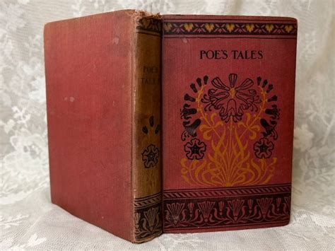 Edgar Allan Poe Detective Tales Poes Tales Rare Antique Book