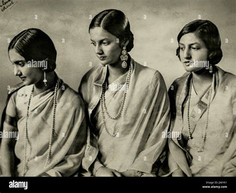 Princesses Of Kapurthala Stock Photo Alamy