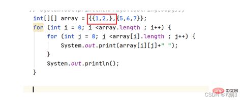 How To Output The Contents Of A Two Dimensional Array In Java