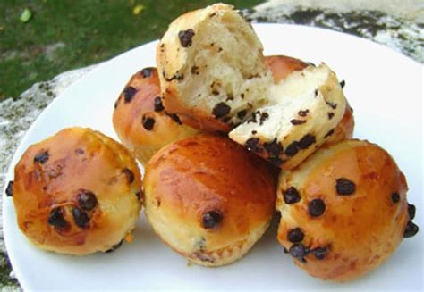 Brioches aux pépites de chocolat CuisineThermomix Recettes