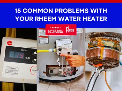 Rheem Water Heater Problems Troubleshooting Guide