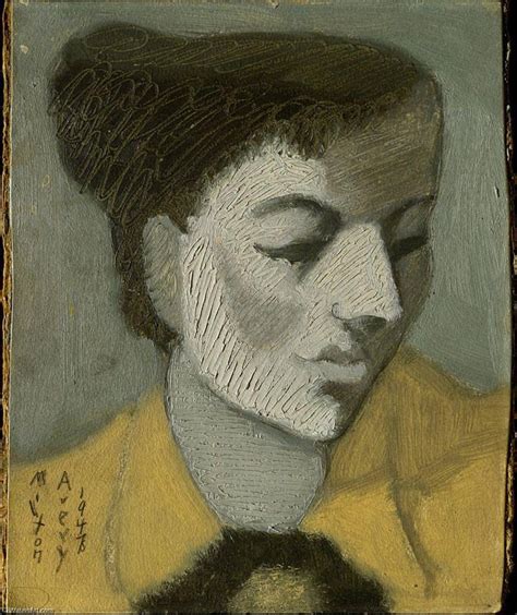 Paintings Reproductions Portrait, 1948 by Milton Avery (Inspired By ...