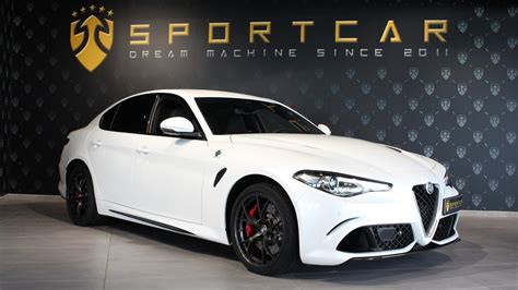 Voiture D Occasion Alfa Rom O Giulia Quadrifoglio V Ch At