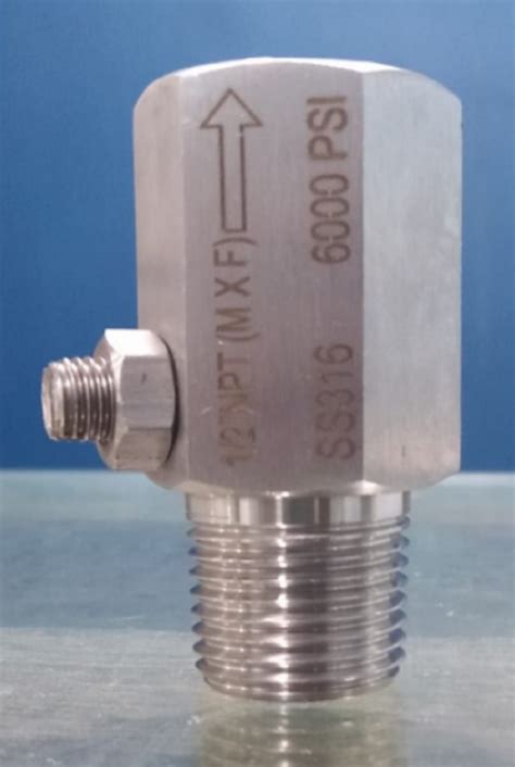 Ss Snubber For Pressure Gauge At Rs Piece Pressure Snubber In