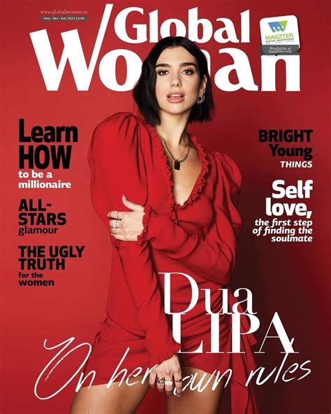 Dua Lipa On Her Own Rules Global Woman Magazine