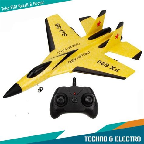 Jual Remote Control Pesawat Terbang Glider Airplane Foam G Rc Fx