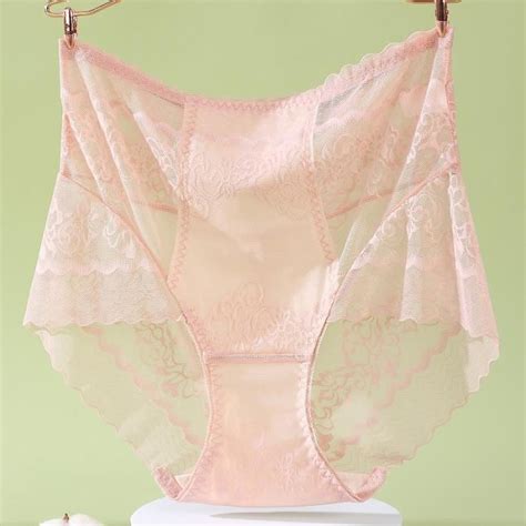 Culotte slip Lingerie sexy en dentelle pour femmes sous vêtements high audilencBR tangas grande