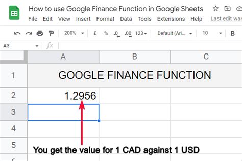 How To Use Google Finance Function In Google Sheets Beginner S Guide