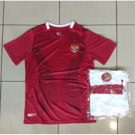 Jual Stelan Setelan Jersey Kaos Baju Sepak Bola Tim Timnas Indo