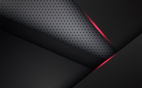 Abstract Light Red Black Space Frame Layout Design Tech Triangle