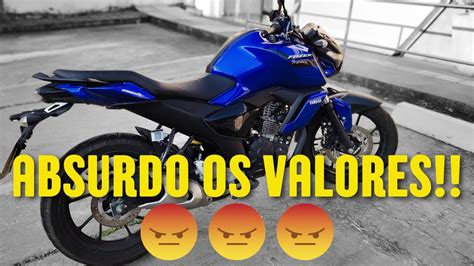 FZ15 E SEU KIT TRANSMISSÃO CARÍSSIMO me arrependi de compra ela