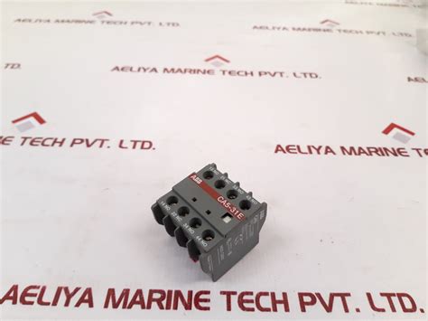 Abb Ca E Auxiliary Contact Block Aeliya Marine