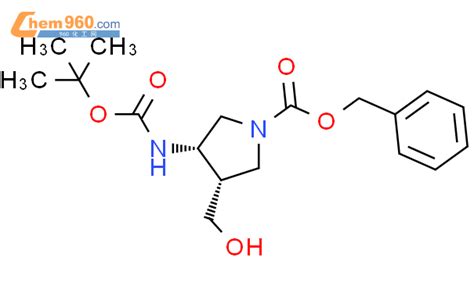 cis 3 Boc amino 1 Cbz 4 hydroxymethyl pyrrolidineCAS号246510 67 8