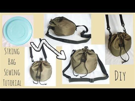 String Bag Sewing Tutorial Paano Gumawa Ng String Bag String Bag