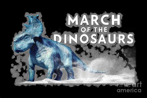 Mo5045 Oil Paint Mixing March Of The Dinosaurs Movie Poster Digital Art ...