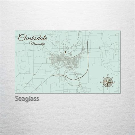 Clarksdale, Mississippi Street Map