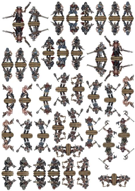 Printable Warhammer Paper Miniatures Printable Calendars At A Glance