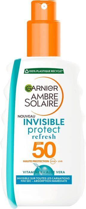 Ambre Solaire Invisible Protect Refresh Spray Protecteur Spray