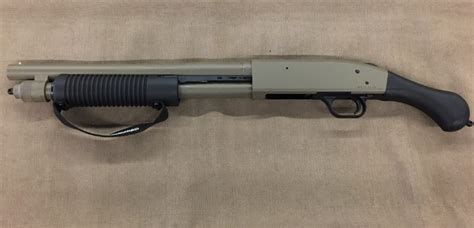 Mossberg Model 590 Shockwave FDE Cerakote 12Ga 14 Bbl Non NFA Saddle