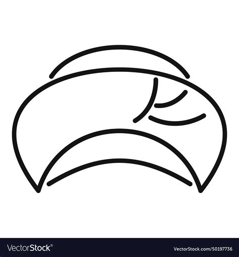 India Turban Icon Outline Ethnic Eastern Vector Image