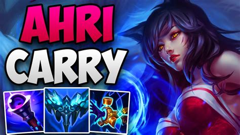 Challenger Ahri Carrying A High Elo Game Challenger Ahri Mid