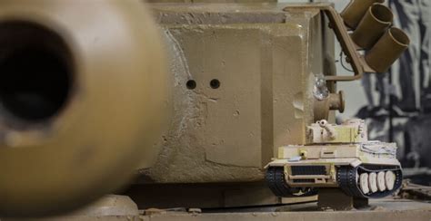 The Tank Museum Releases 8000 Brick Model Of Tiger 131 War History