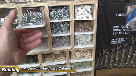 Building A Custom Hardware Cabinet Youtube