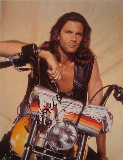 Lorenzo Lamas Signed Photo Falcon Crest W Coa Etsy