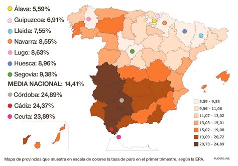 La Tasa De Paro De Segovia Se Situó Entre Las Más Bajas De España Antes