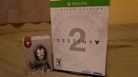 Destiny 2 Limited Edition Unboxing Xbox One Youtube