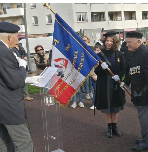 Hérouville Saint Clair À 15 ans Camille Bodet devient porte drapeau