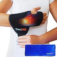 Wrist Ice Pack Wrap By Therapaq Hand Support Brace With Reusable Gel