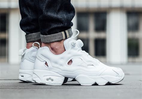 Reebok Insta Pump Fury Og Triple White Sneaker Bar Detroit