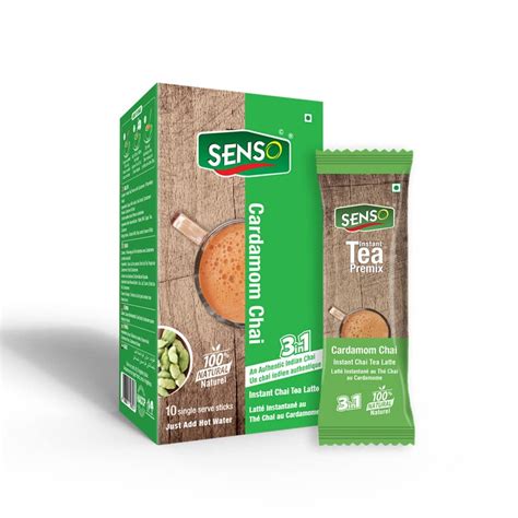 Buy Senso Instant Cardamom Premix Tea Karak Ready To Drink Chai With