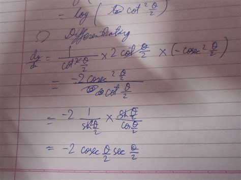 Differentiate The Following Wrt X Iii Logx X2 A2x X2 A2 Maths