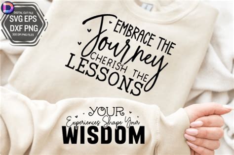 Embrace The Journey Cherish SVG Inspira Graphic By DelArtCreation