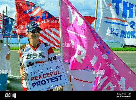 Melbourne Brevard County Florida Usa October Intense Flag