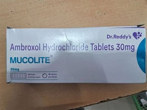 Ambroxol Hydrochloride Tablets, Strength: 30 mg at Rs 48.31/box in Nagpur