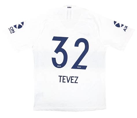 Boca Juniors Away Jogador Tevez Futclassics