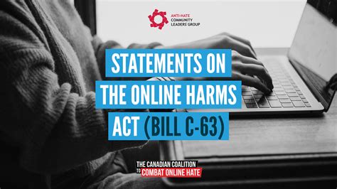 Statements On The Online Harms Act Bill C 63 From The Canadian